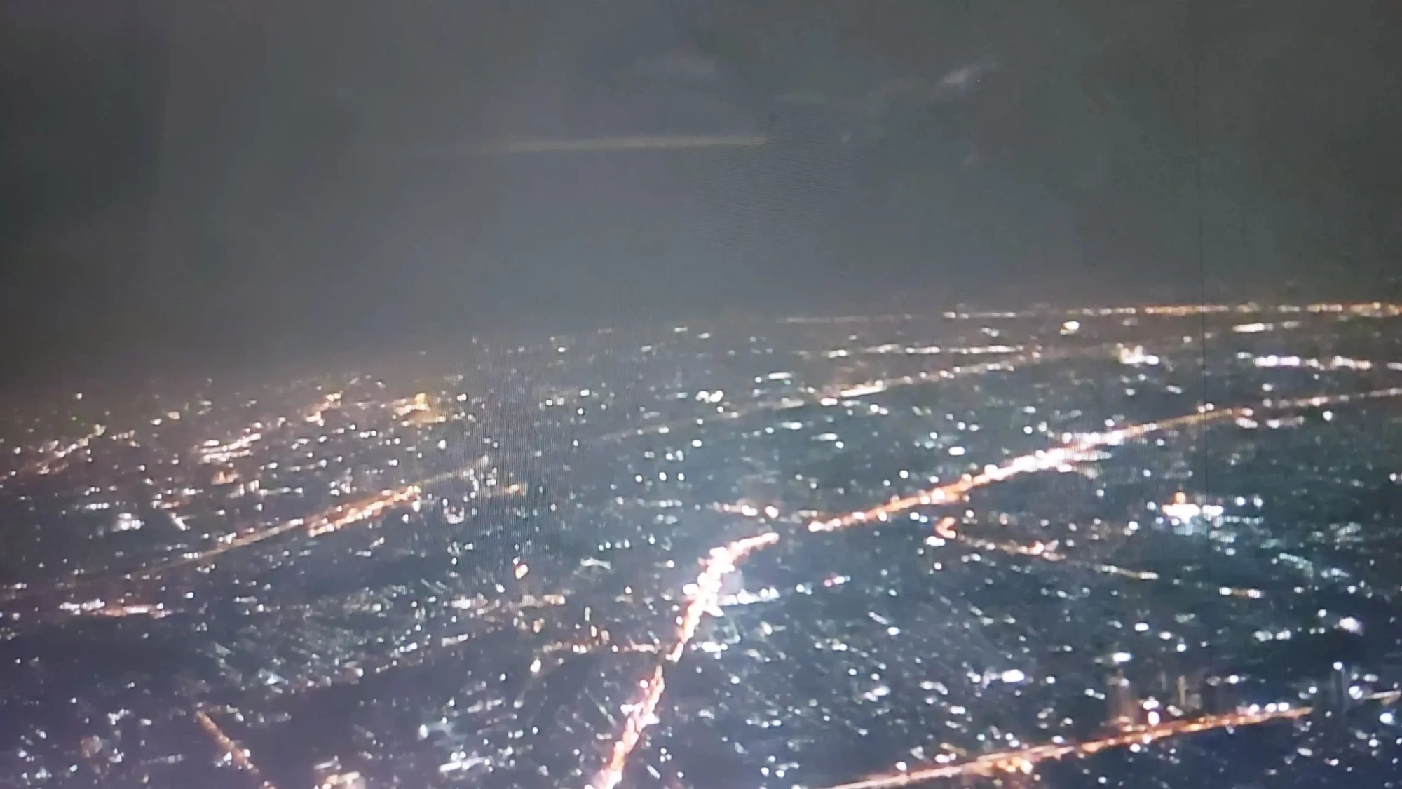 Bangkok aerial view.