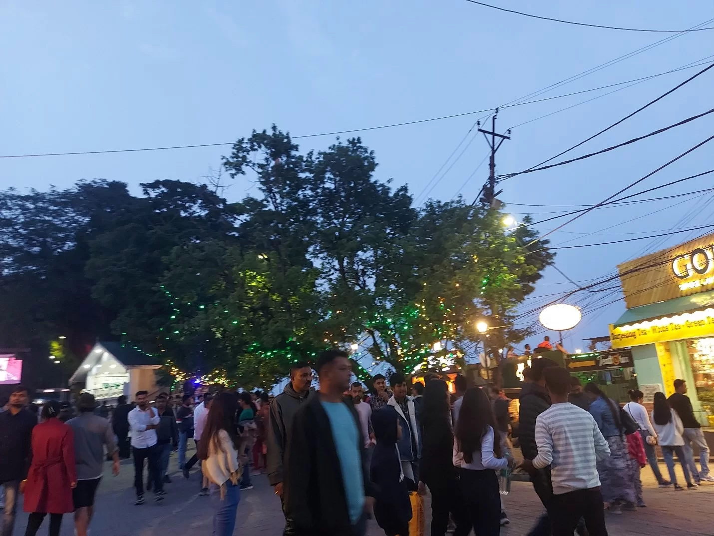 Darjeeling Chowrasta near Nehru Road