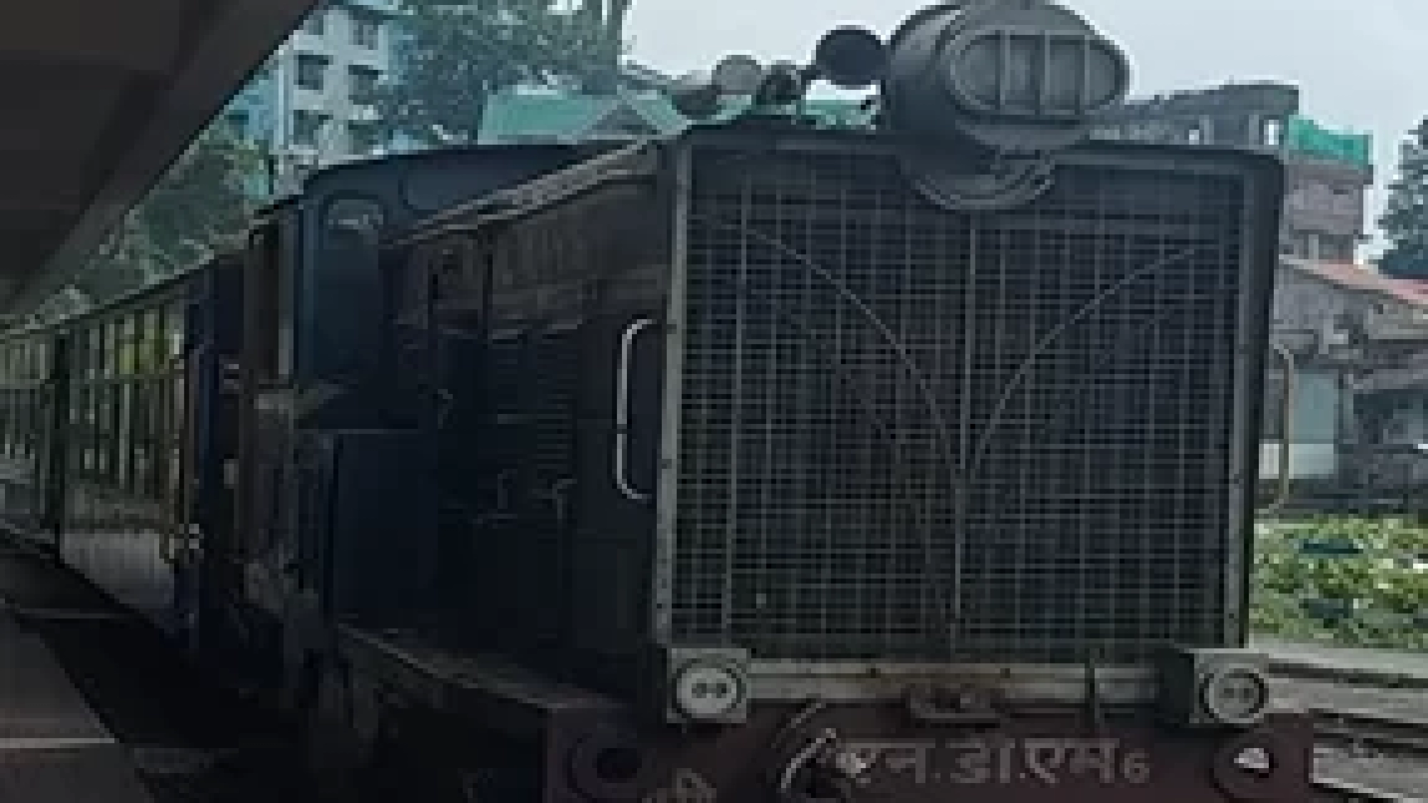 Diesel engine of toy train