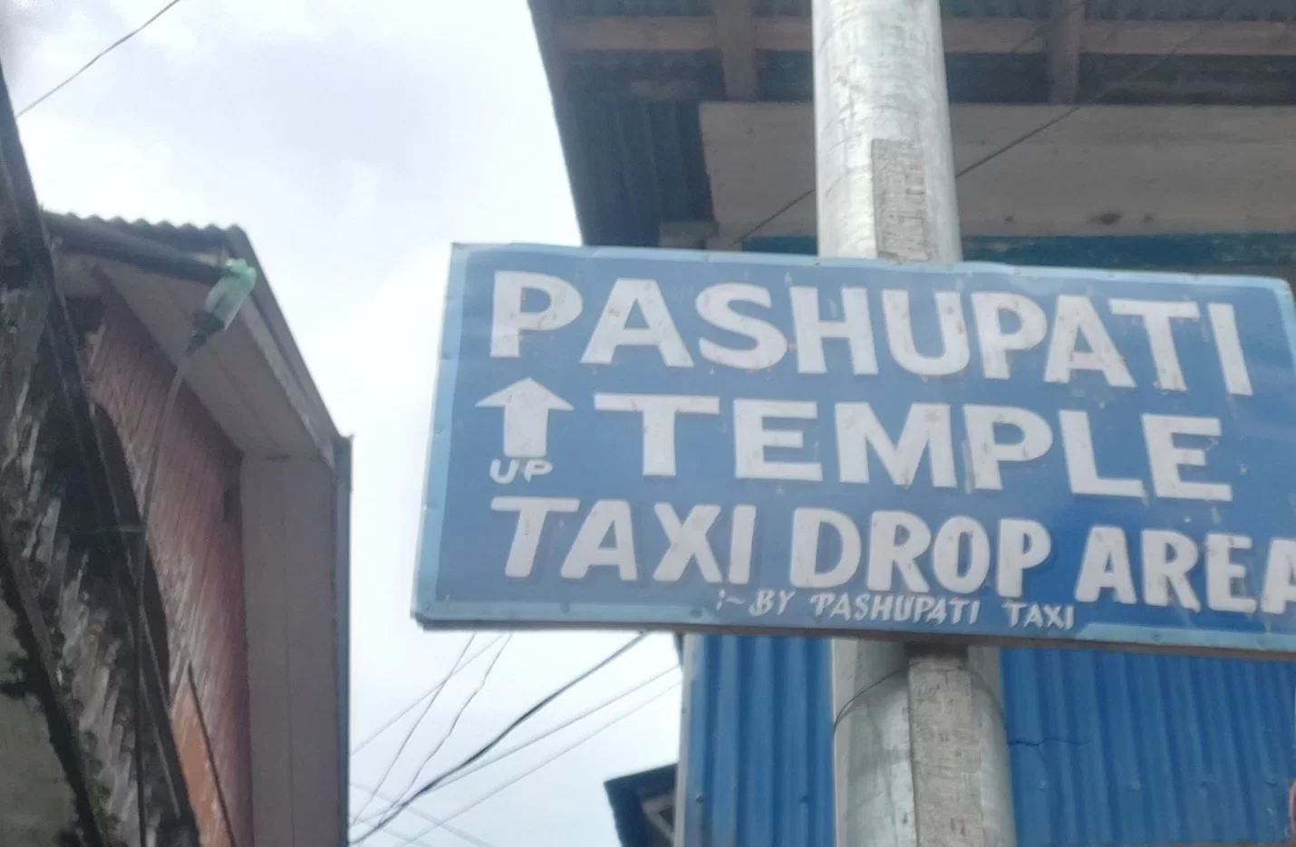 Pashupati temple drop off