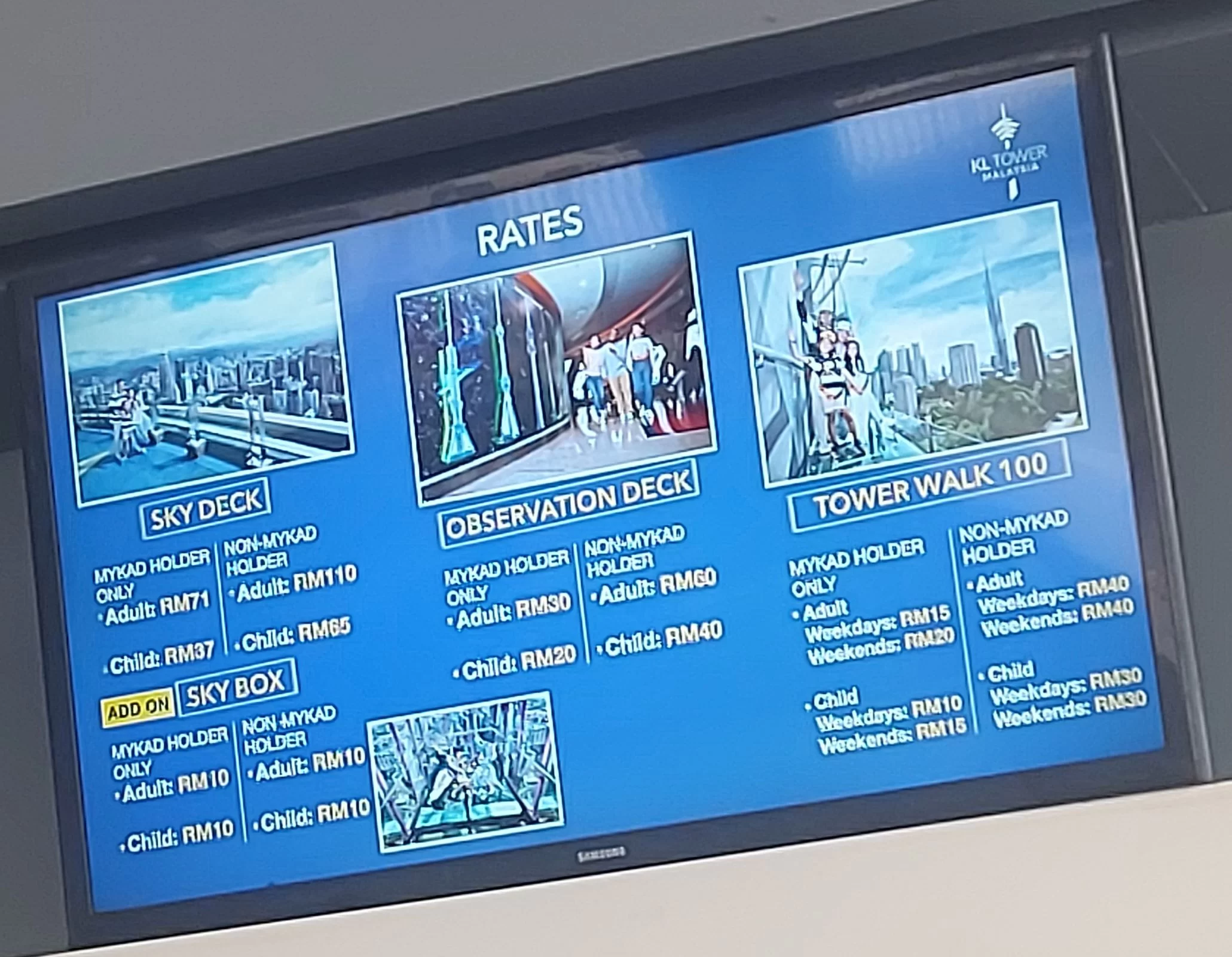 Ticket Rates