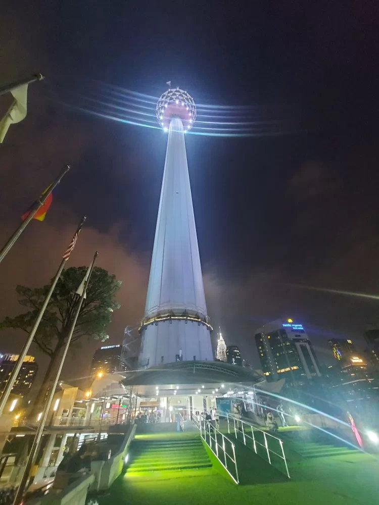 KL Tower night view