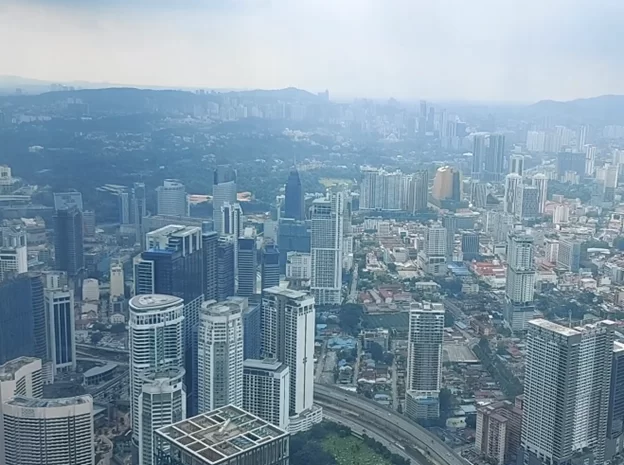 View from Petronas Twin Towers